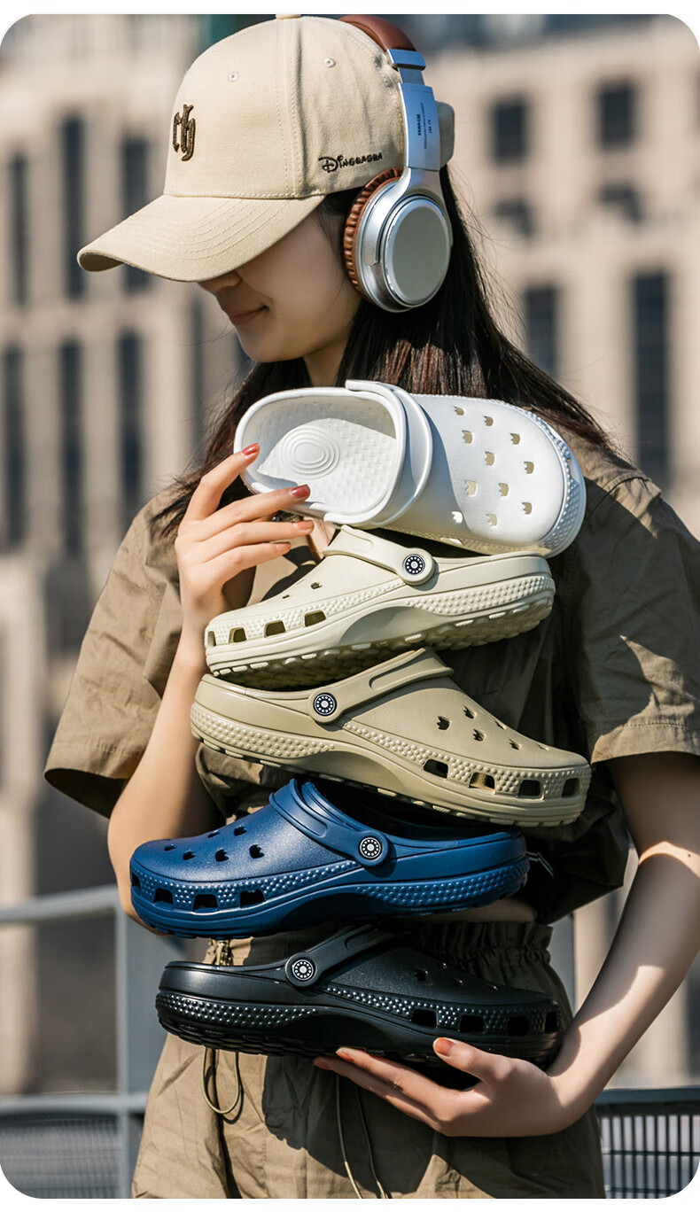 Jiayi Unisex Outdoor Casual Breathable Thick-Soled Soft Elastic Waterproof Sandals Ancient White 38JY420 2