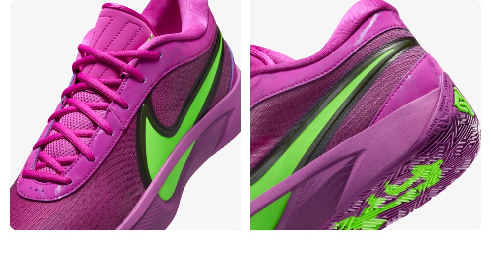 NIKE Men's Basketball Shoes GIANNIS FREAK 6 EP Sneakers FJ7807-500, Purple And Green, Size 40 4
