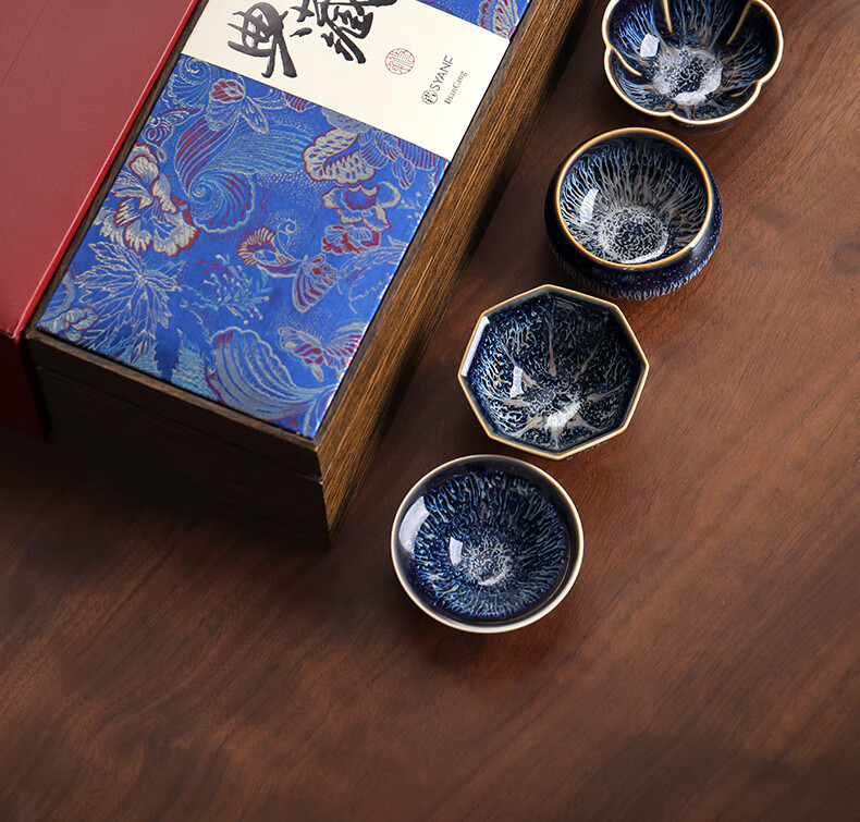 Buzhuo Personal Master Cup, High-End Tea Set with Elegant Design, Birthday Gift Box, Shimmering And Reflective 4