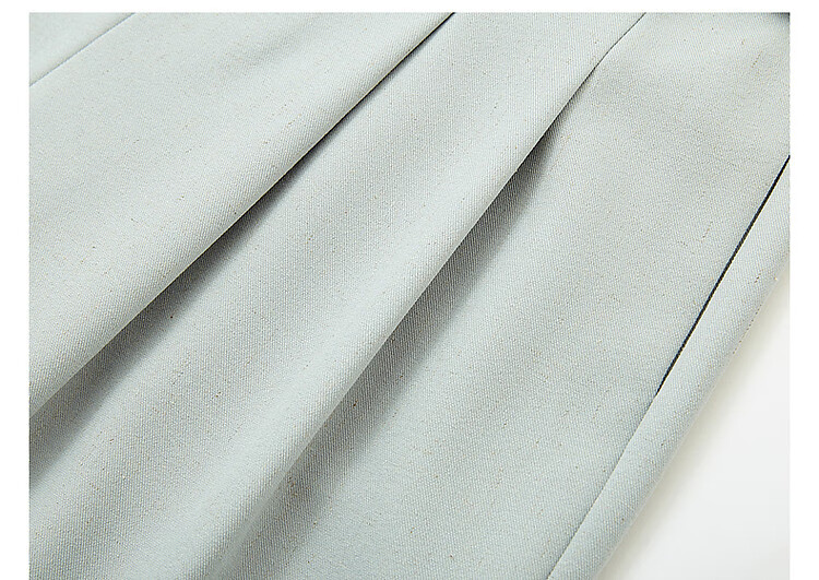Dme [Containing High-End Linen] Spring Loose-Fitting Commuter Insert Waist Long Pants, Concealing Body, Easy to Match Women's Casual Pants 11