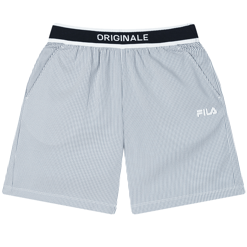 FILA Official Yang Mi Same Style Women's Woven Shorts, Summer Fashion Simple Loose Casual Three-Quarter Pants