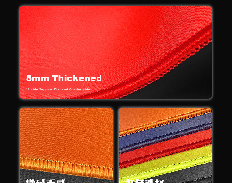 AOC Gaming Mouse Pad, FPS Smooth Game-Specific Micro-Velvet Woven, 360*300*5mm, Jianjiang Zero 99 Style Thickened Sunken Edge, GP500G/93 Gree 2