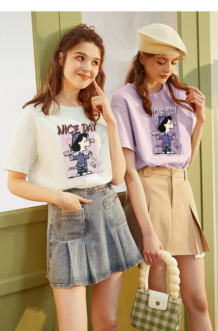 TonLion 2026 Spring And Summer Women's New Short-Sleeve T-Shirt, Stylish Round Neck Design, Versatile And Fashionable for Besties 5
