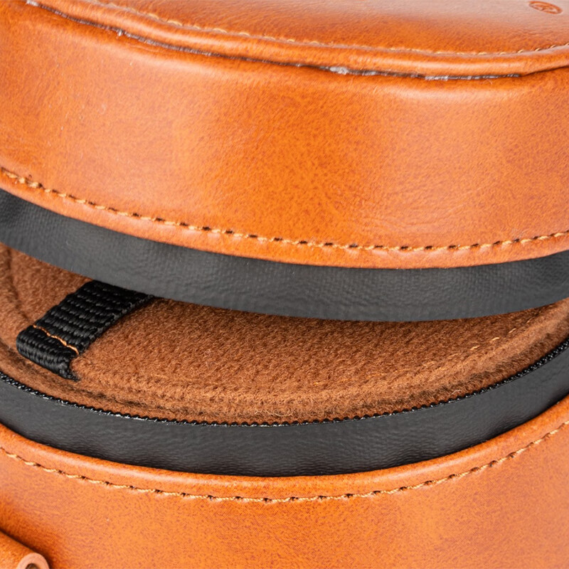 Qigongjiang Leather Lens Tube Storage Bag 14cm-9cm, Lens Tube Bag Belt Inner Protective Cover, Waterproof, Suitable for Canon Nikon Sony Fuji Pentax Yongnuo Tonglong 9