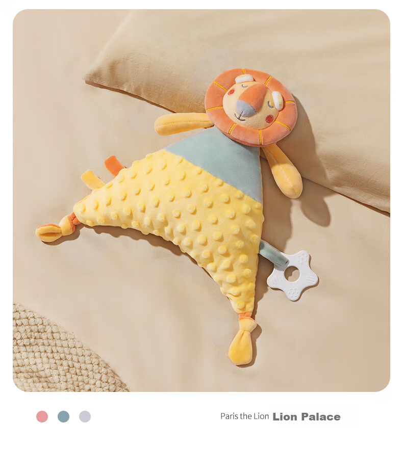 Beitaisi Comforting Doll Sleep Aid, Baby Soothing Blanket, Sleep-Inducing Toy, Edible And Chewable, Fox Blansu 33