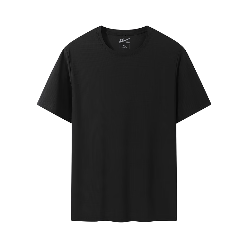 Huili Short-Sleeve T-Shirt for Men, Outdoor Sports Breathable Quick-Dry Shirt, Men's Running Training Fitness T-Shirt, Casual Round Neck Top for Me