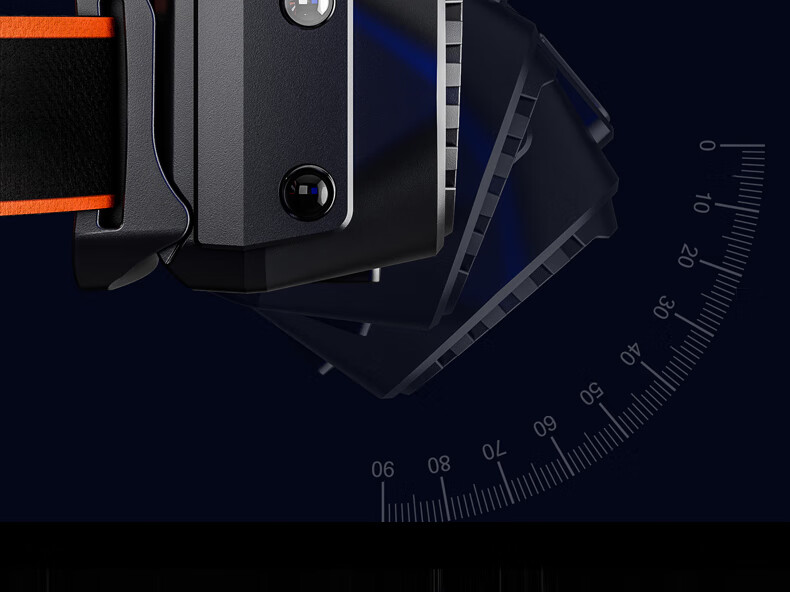 Lenovo Headlamp High Brightness Long Battery Life Rechargeable Outdoor Night Fishing Sensor Waterproof Work Mining Lightweight Head-Mounted Light 15