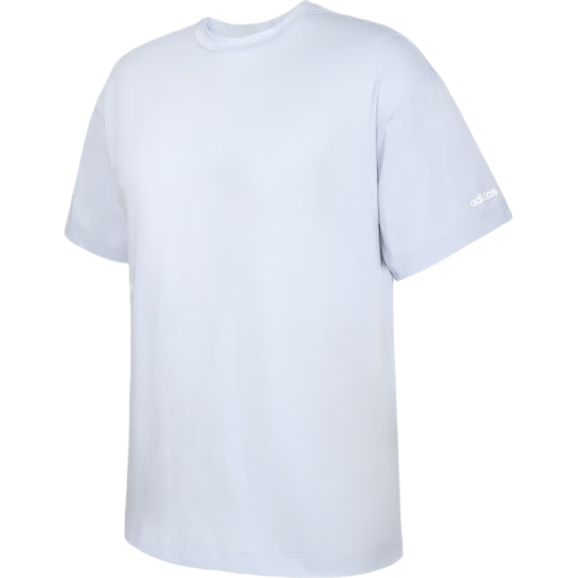 Adidas Men's Quick-Dry Crew Neck Simple Sports Short Sleeve Pullover Fashion Trendy T-Shirt Size S