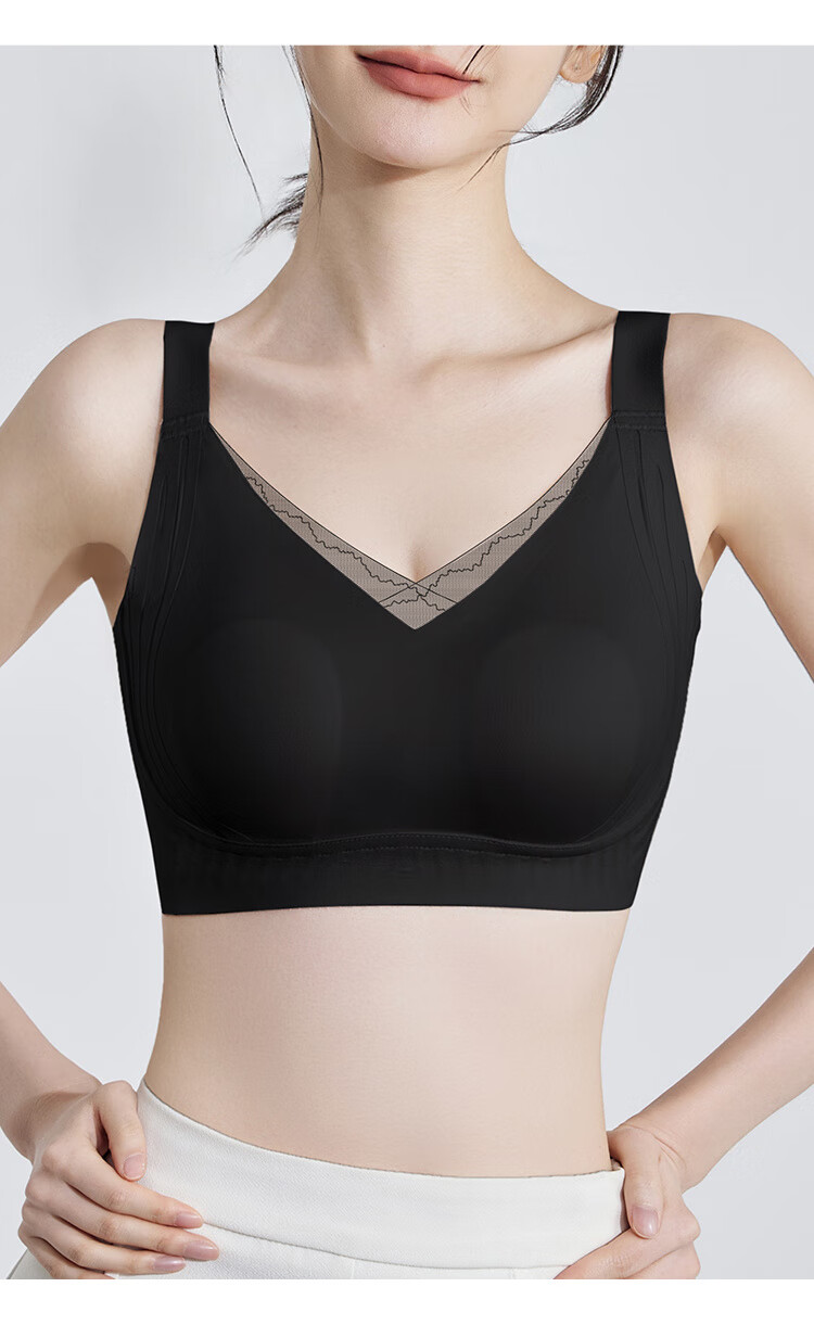 Ordifen Large Bust Minimizer Seamless Push-Up Bra for Women, Lift And Support, Prevent Sagging, Side Support, Plus Size Rabbit Ear Bra 21