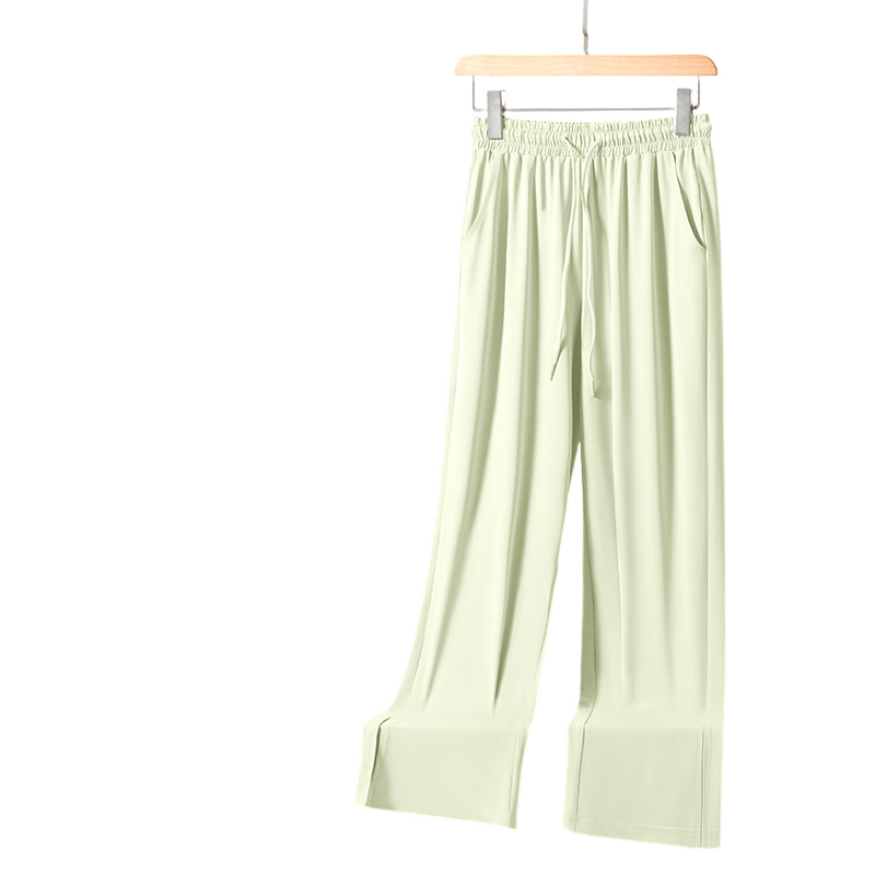 Huili Sun Protection Pants for Women, Summer 2026 New Style, Lightweight Straight-Leg Quick-Dry Lazy-Style Sports Pants, Drapey Ice Silk Cool Pants