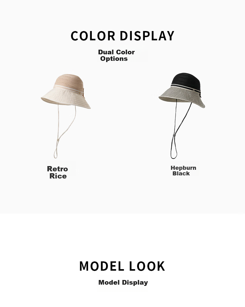 Kenmont Spring Summer Half-Top Wide Brim Full Coverage Sun Hat for Women Face Shield Striped Ponytail Vacation Sun Hat 6201 2
