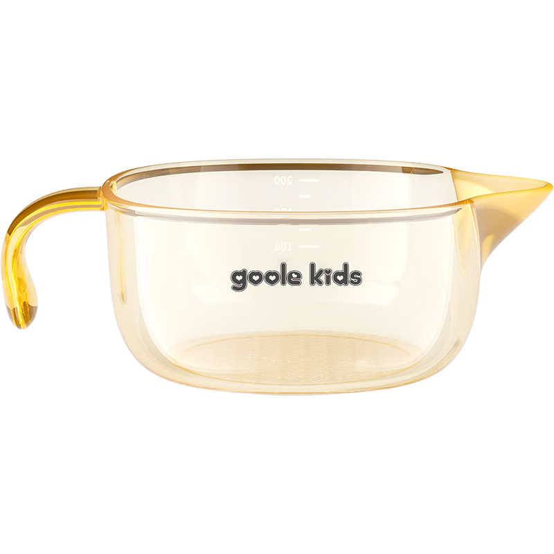 Goole Kids Baby Food Bowl, Newborn-Specific, for Feeding Water And Milk, Eating Rice Paste And Rice Powder, Silicone Soft Spout, PPSU Tableware