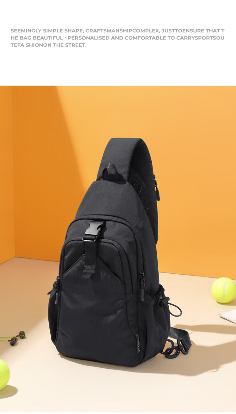 GOLF Chest Bag, Unisex Crossbody Bag, Casual Shoulder Bag for Men And Women, Phone And IPad Pouch, Outdoor Cycling Sports Small Backpack 17
