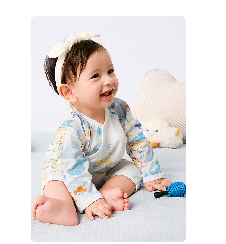 BALABALA Baby Romper, Newborn Infant Onesie, Short-Sleeve Bodysuit, 2026 Summer Collection, Breathable Animal Design, Cute And Fu 13