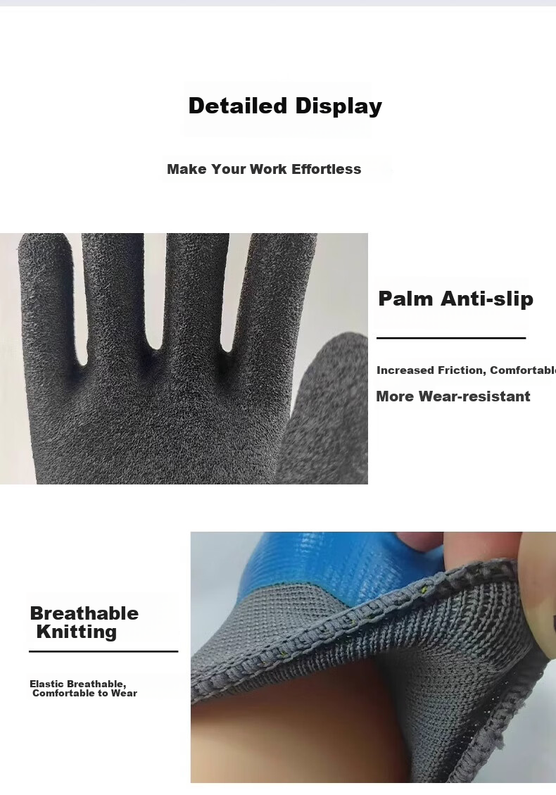 Hengju Insulation Gloves, Electrician-Specific Low-Voltage Anti-Electric Professional Touch-Proof 1000V High-Voltage Live Work Gloves 7
