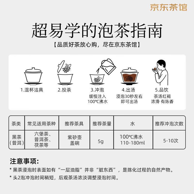 忆江南普洱茶叶礼盒勐海熟普357g散茶黑茶节日送礼送长辈的礼物