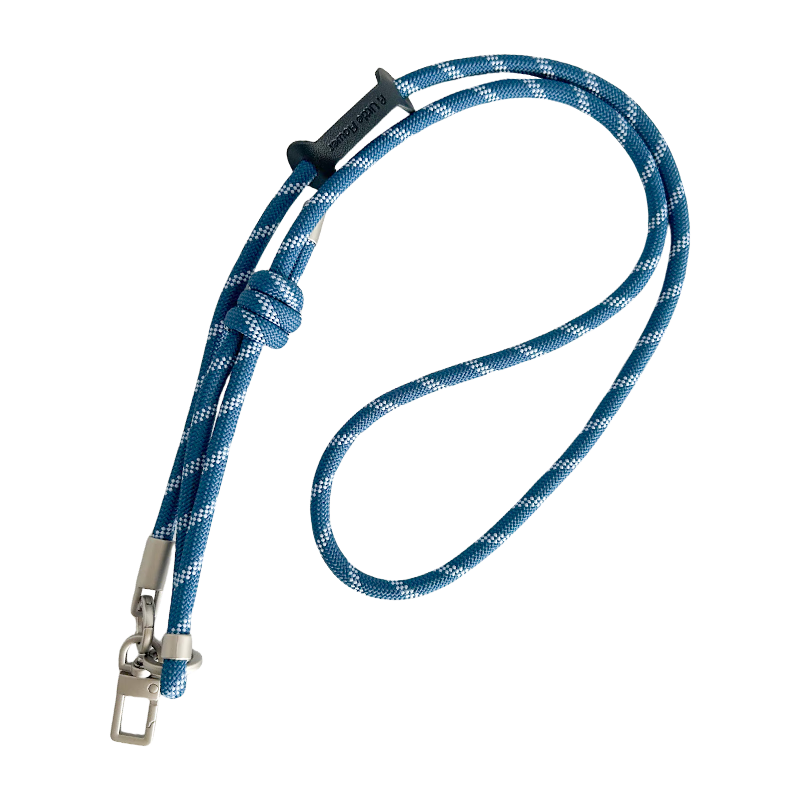 ALittleFlower Phone Lanyard Neck Strap Crossbody Thickened Retractable Outdoor Anti-Theft Rope Sports Travel Mountaineering Braided Multifunctional Lanyard for Huawei Mate80/X7 Series Glacier Blue