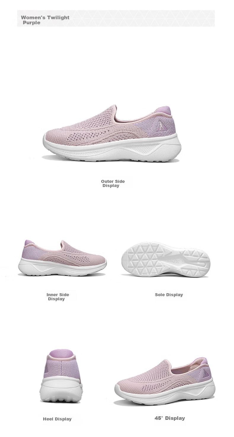 Zulijian Elderly Women's Summer Slip-On Casual Shoes, Loafers for Middle-Aged And Elderly Ladies, Style 8652K, Sand Color, Size 38 8
