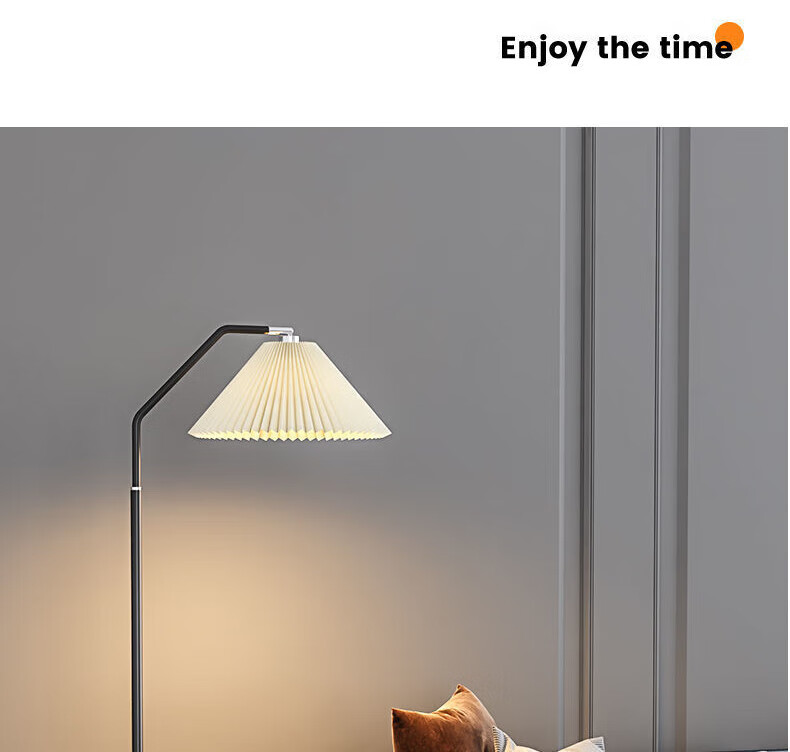 Bolanger Floor Lamp, LED Simple Living Room Sofa Bedroom Bedside Lamp, Versatile Decorative Mood Light, Reading Eye Protection Lamp 2