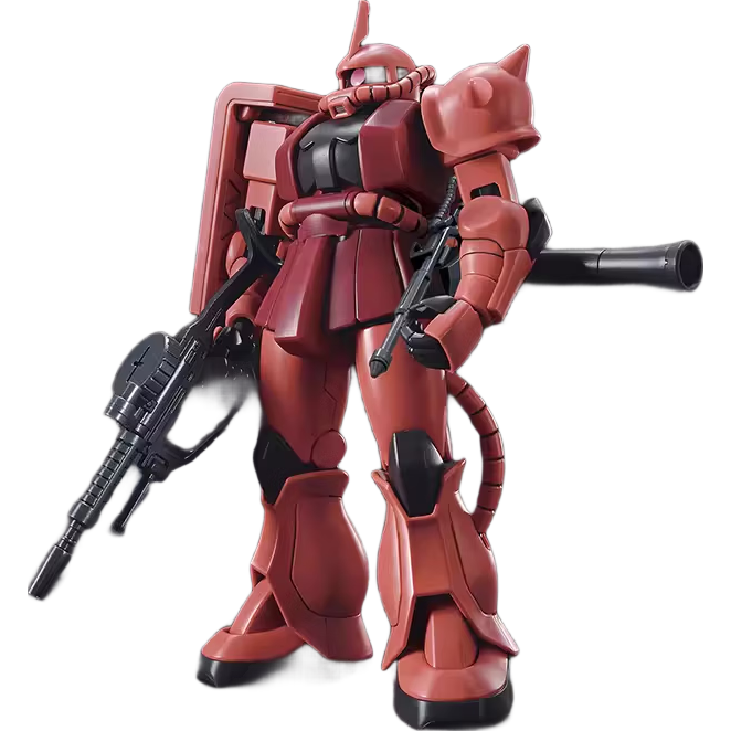 BANDAI HGUC 234 1/144 Zaku II Summer Yasha Dedicated Red Zaku New Generation Version Garuda