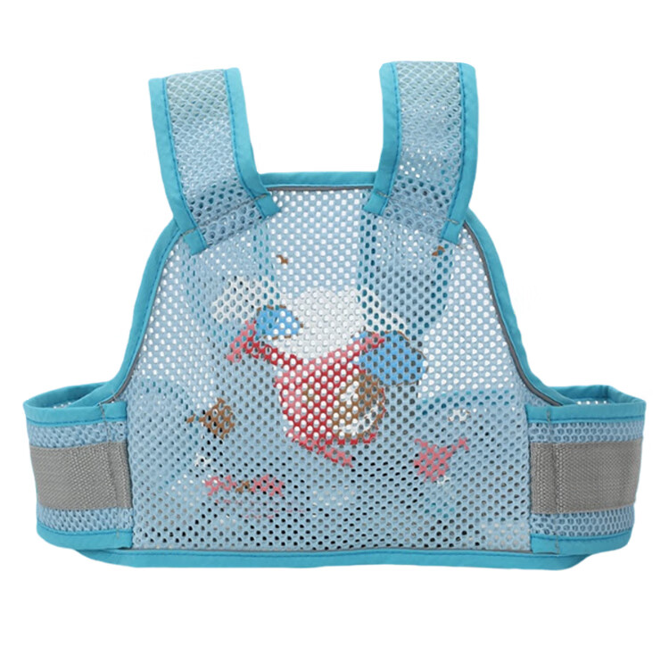 9I9 Children's Safety Belt for Electric Scooters And Motorcycles, Front And Rear Mesh Seat Belt, Baby Strap, Anti-Fall Reflective Belt, Airplane 3