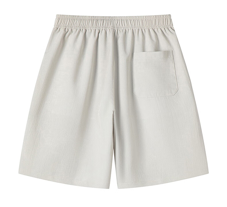 Huili Shorts, Summer Men's Ice Silk Five-Point Pants, Breathable Loose Trousers, Quick-Dry Casual Basketball Shorts, Black, Size L 12