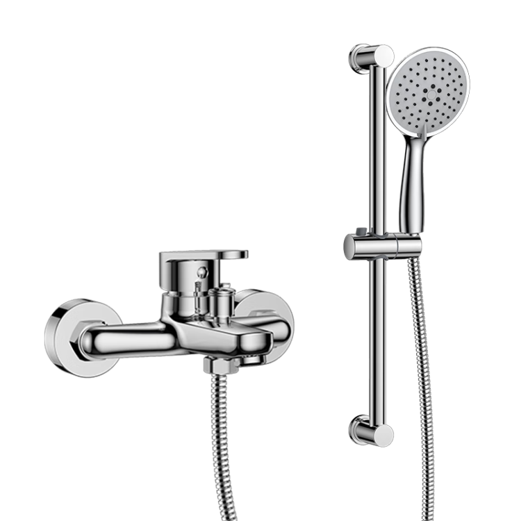 MICOE Shower Head Set, High-Pressure Bathroom Shower Head, Brass Faucet, Simple Shower Set M-A3012