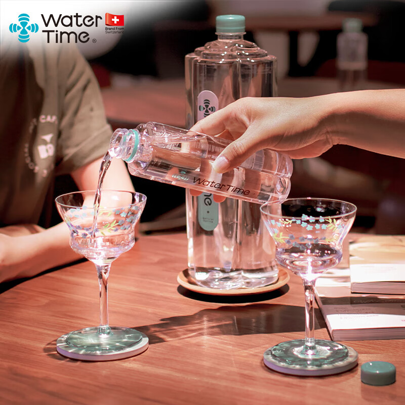 水时光（WaterTime）生态原产地标志518ml*24瓶/箱低钠低赫兹弱碱化石深层古地下泉水