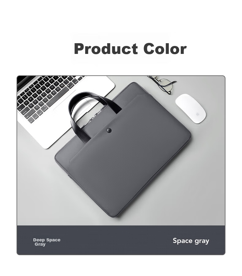 DiyiGongfang Laptop Bag for Men And Women, Handheld Notebook Case for Macbook Pro 16-Inch, Compatible with Apple, Lenovo Legion, Huawei Honor, Business Commute Laptop Bag 9