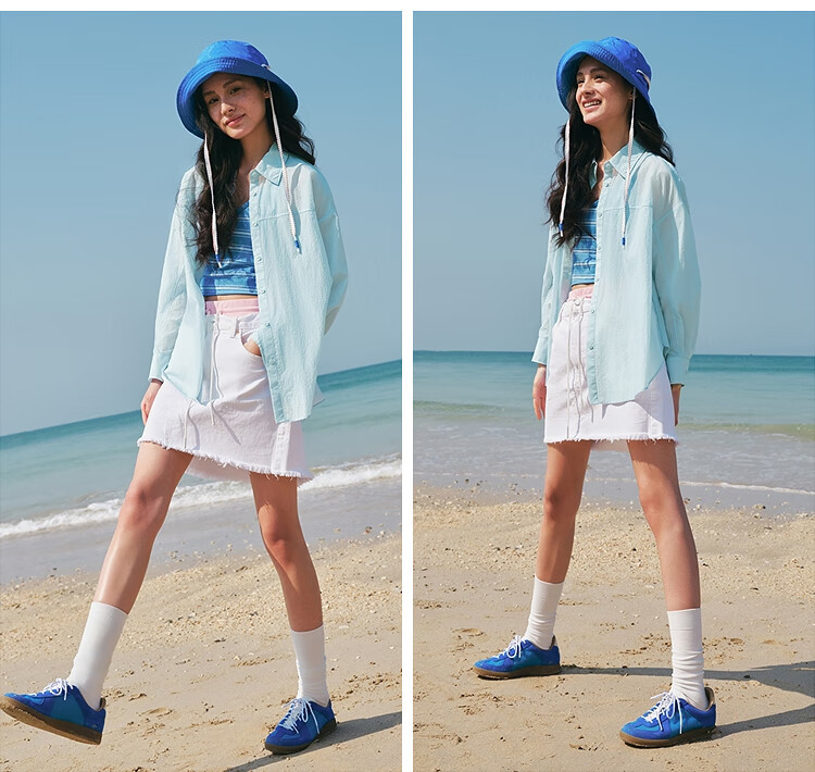 Semir Women's Summer Sun Protection Jacket Mid-Length Loose Lightweight Long Sleeve Coat 101325105002 8