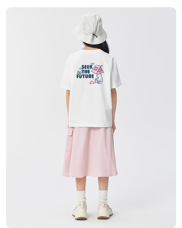 Balabala Girls' Skirt 2025 Summer Quick-Dry Cool Feeling Pleated Skirt [Mall Same Style] 202225112005 17