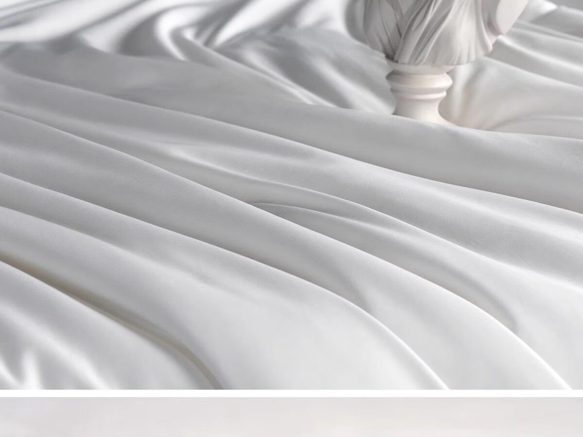 SIDANDA Silk Comforter, 6A Double Cocoon Mulberry Silk, 60-Count Pure Cotton Antibacterial Summer Quilt, 150x200cm 3