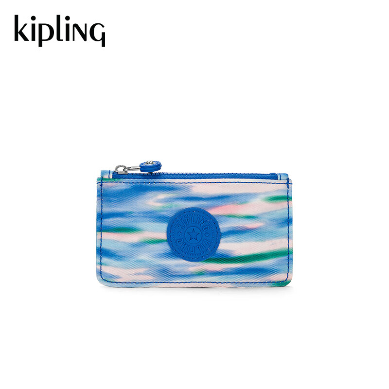 Kipling Diluted Blue, Blue Powder Print Coin Purse, CAMILO Birthday Gift, Holiday Gift