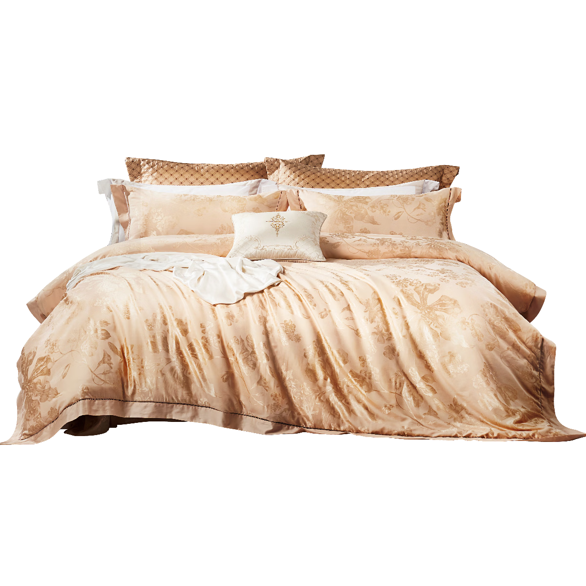 FUANNA Home Textiles Bedding Set European Jacquard Design Single/double Bed 1.5m (203*229cm)