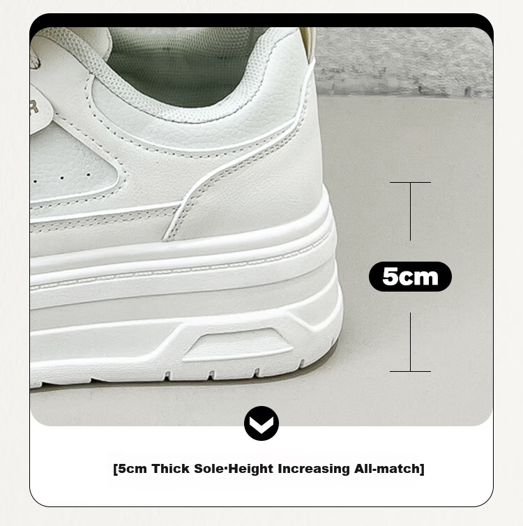 Huili Official Women's Casual Shoes, Summer New Style Sneakers, Trendy Breathable Sports Shoes for Women, Beige, Size 39 (245mm) 7