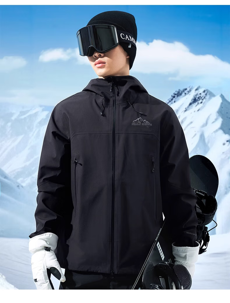 CAMEL [Himalaya Series] Outdoor Windproof And Rainproof Jacket for Men And Women, 3L Hard Shell H3500 A34CA31848 16