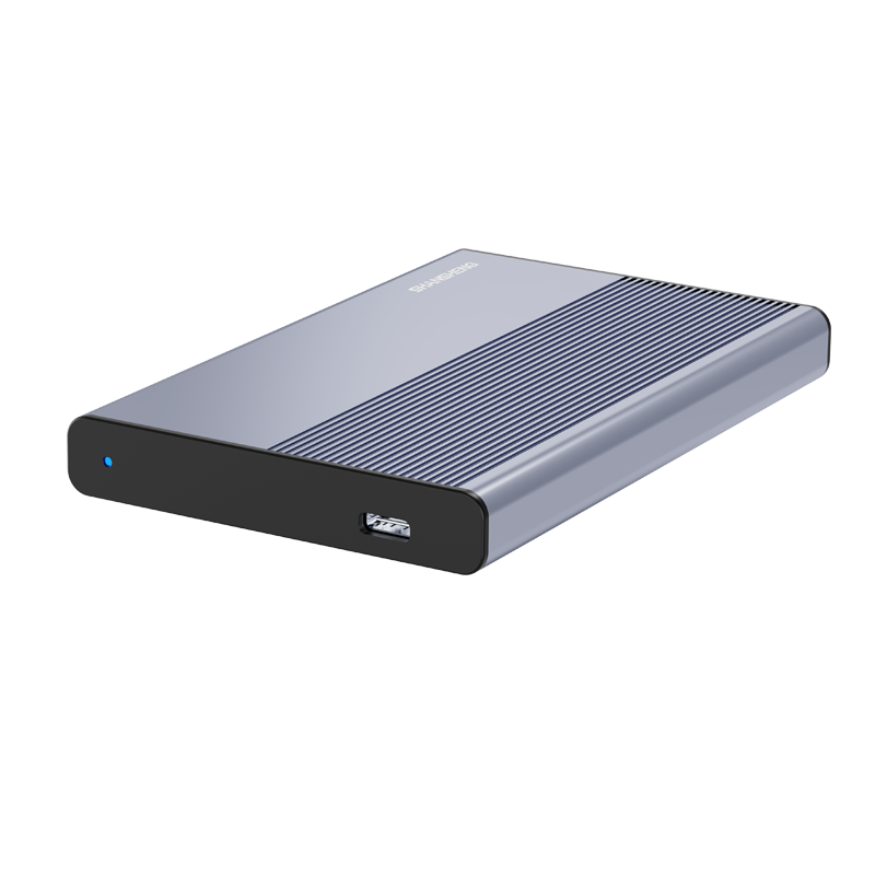 Shansheng 500GB Portable Hard Drive, Type-C Metal High-Speed Hard Drive, 2.5-Inch P2 External Hard Drive for Computer, Data Storage And Photo Storage, Dual-Use for Phone And Computer, 270MB/s