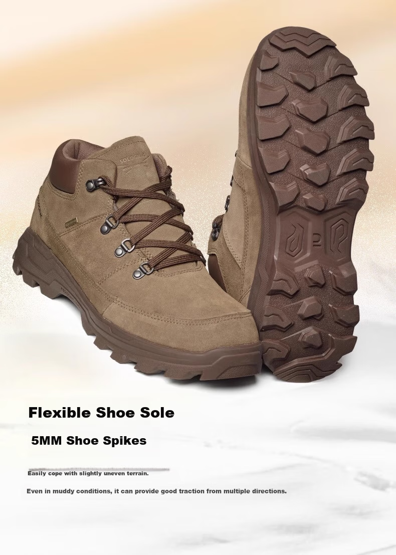 DECATHLON Hiking Shoes, Outdoor Trekking Boots, Waterproof Shoes for Men, Lightweight Non-Slip Snow Sports And Travel Shoes for Mountain Climbing-4578758 2