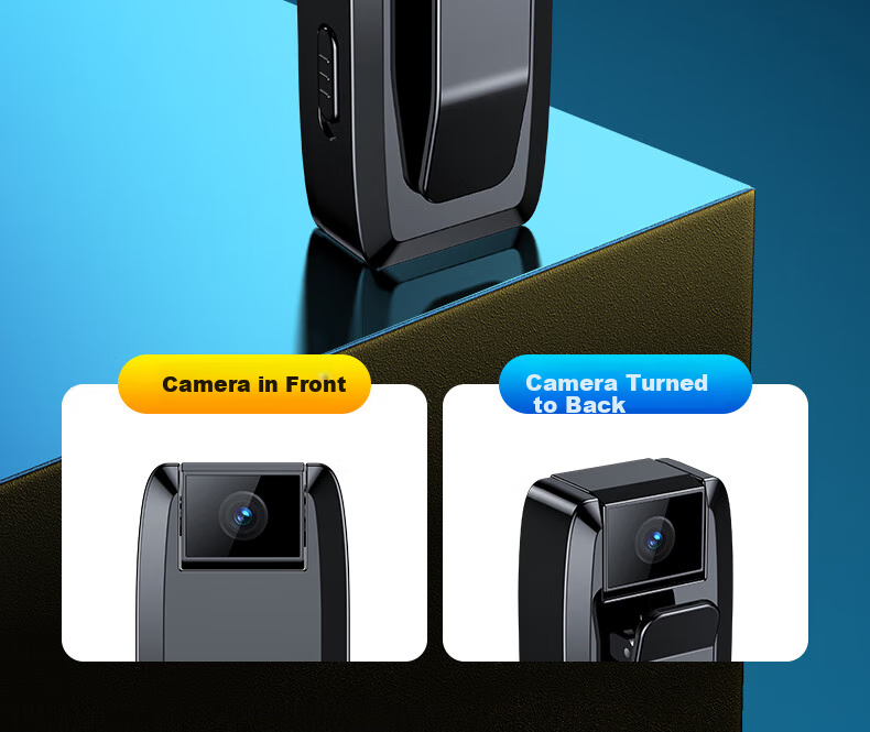 Yescool A8 Camera, 32GB Action Camera, 1080P Professional HD, One-Touch Recording And Photography, Audio And Video Recording Device, Long Standby Time, Large Capacity, for Meetings, Training, Negotiations, Evidence Collectio 7