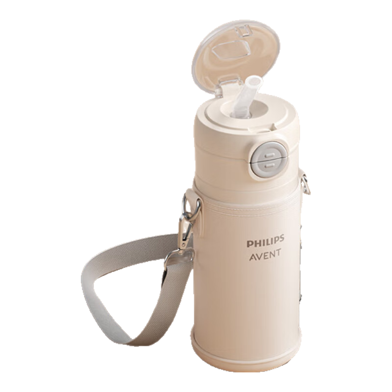 AVENT Philips Children's Large Capacity Insulated Straw Cup Toddler Kindergarten Student School Water Bottle JD Self-operated