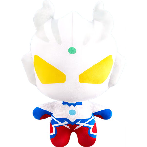 LDCX Ultraman Zero Plush Toy Stuffed Animal Large Q Version Pillow for Boys And Girls, Gift for Birthday Present