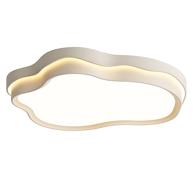 GUJIA LED Ceiling Light Eye Protection Puri Light Source for Bedroom, Study Room, Children's Room Lighting Fixture 51CM - Three Colors [Installation Included]