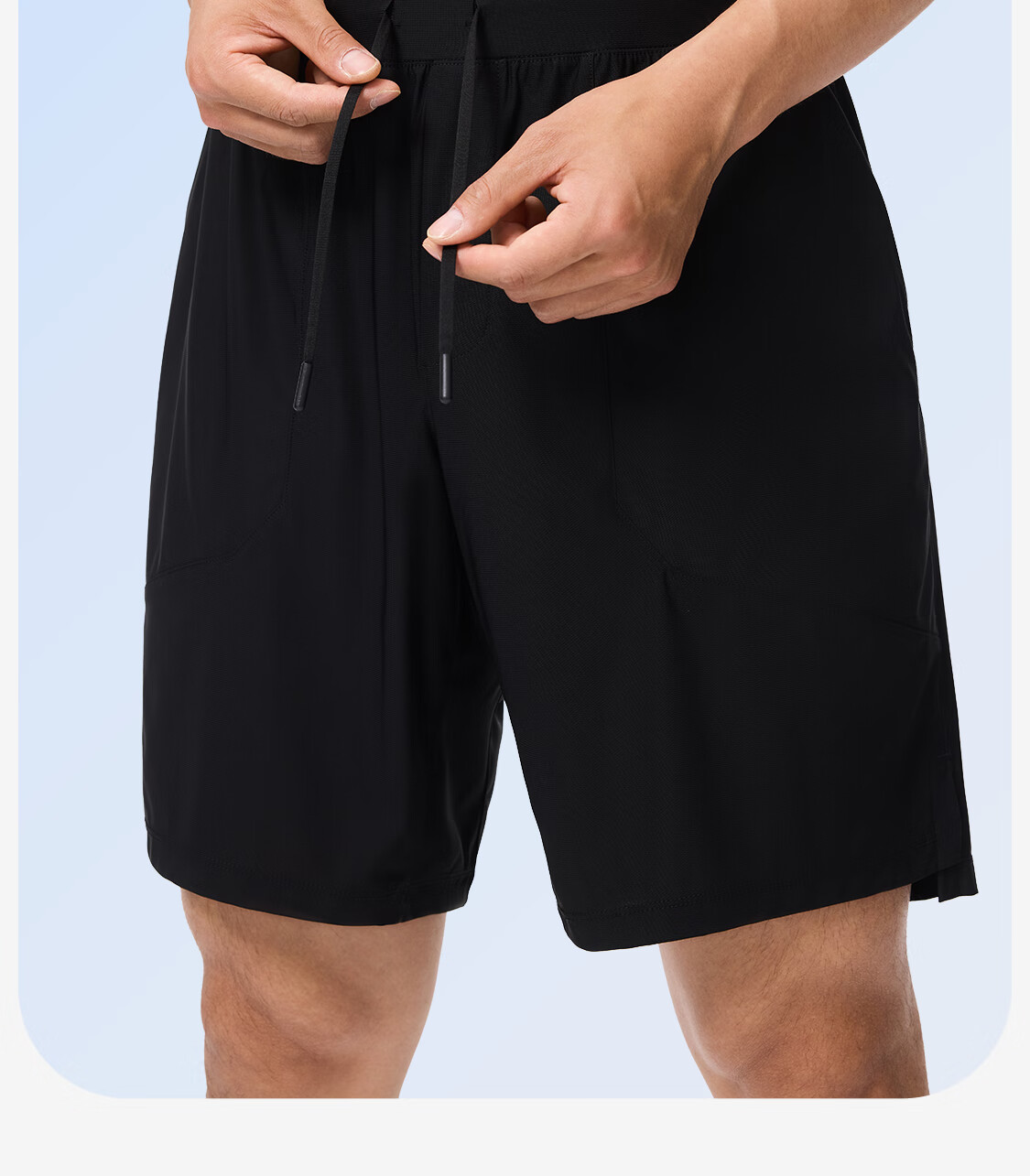 Keep Running Workout Set for Men, Quick-Dry Basketball Jersey, Badminton Outfit, Sports Equipment, Morning Jog Training Short-Sleeve T-Shirt And Shorts 12