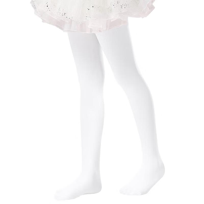 Barbie Children's Tights, Girls' Dance Socks, Thin Spring And Autumn White Stockings, Girls' Leggings for Practice And Dancing