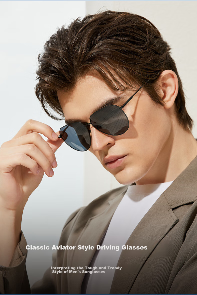LOHO Classic Aviator Sunglasses, Polarized Sunglasses for Fishing And Driving, Specialized Polarized UV Protection, Gift for Me 9