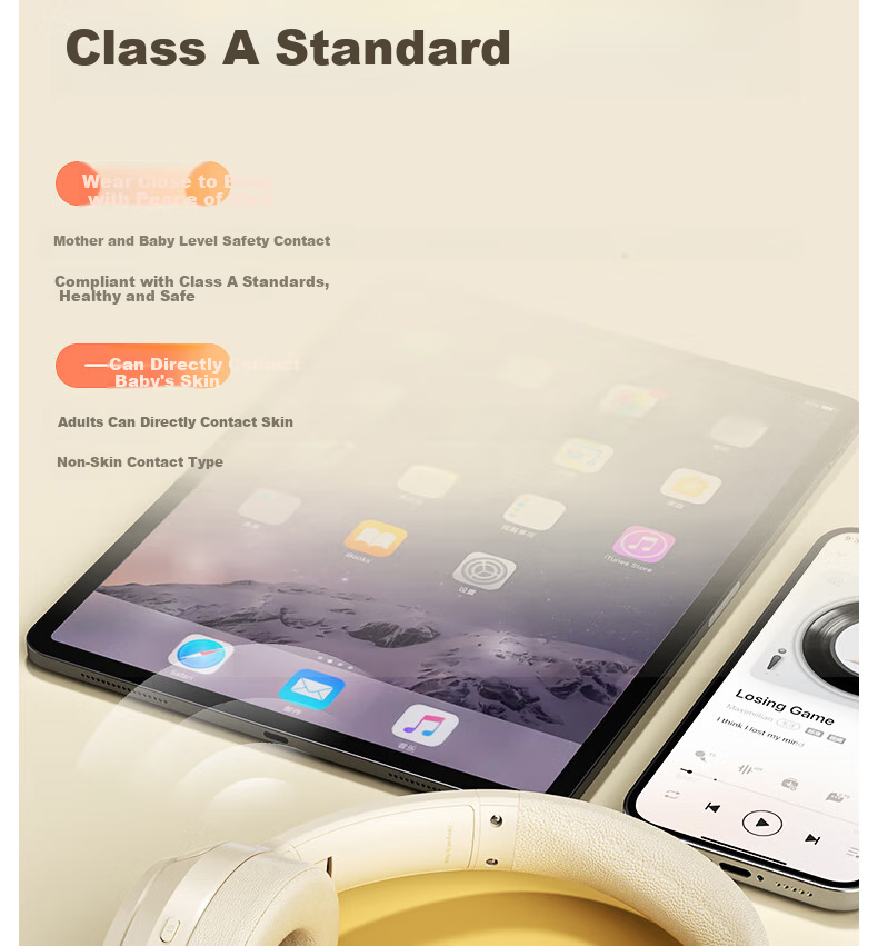 IKF Fkids H2 Over-Ear Bluetooth Wireless Headphones, Professional Recitation And Memorization Headphones, Immersive Student Online Class English Exam Learning And Memorization Specialized 28