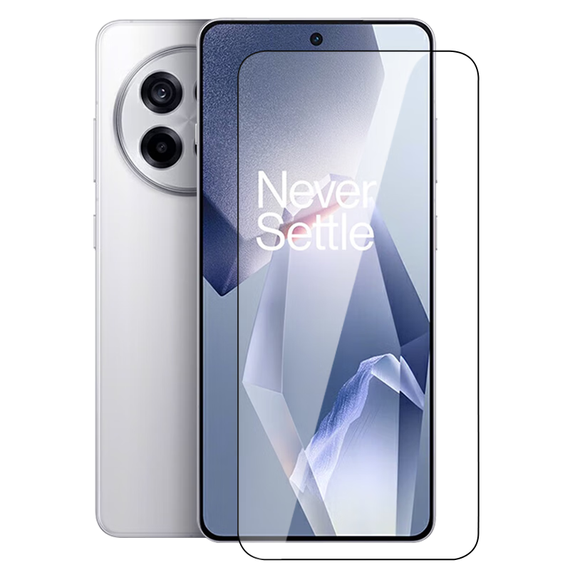 LANGLING [2 Pieces], Compatible with OnePlus Ace5/5Pro Tempered Glass Screen Protector, Full Coverage High Definition Anti-Drop Anti-Fingerprint Protective Film for OnePlus Ace5Pro, Full Screen No White Edge
