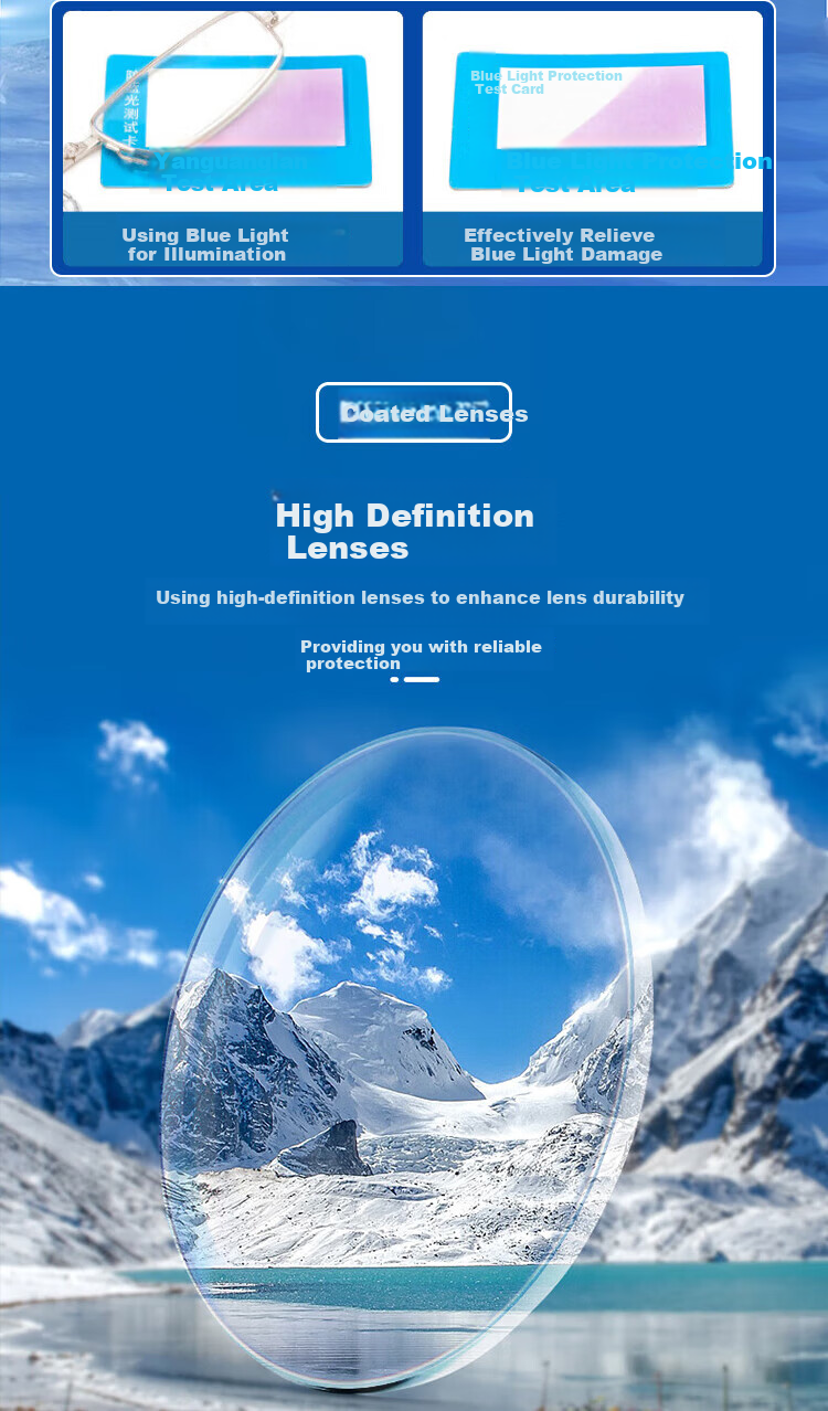 GOGOSOON Reading Glasses for Men And Women, Foldable Anti-Blue Light Glasses for Elderly, High Definition Portable Fashionable German Imported Lenses 2
