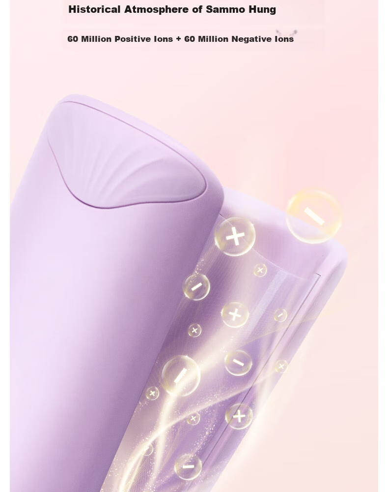 LivChic Egg Roll Hair Curler, 32mm Volumizing Egg Roll Clip, French-Style Egg Roll Curler, Big Wave Hair Tool, Hair Clipper, Straightening Iron, 520 Gift, Purple S3 II 12