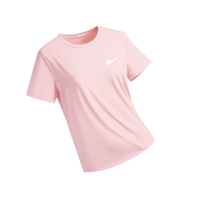 Warrior Ice Silk Short Sleeve Women's T-Shirt 2026 New Summer Fashion Breathable Quick-Dry Sun Protection Loose Top
